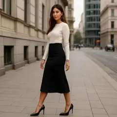 Jakie buty do spódnicy midi? Triki stylistki na idealne proporcje