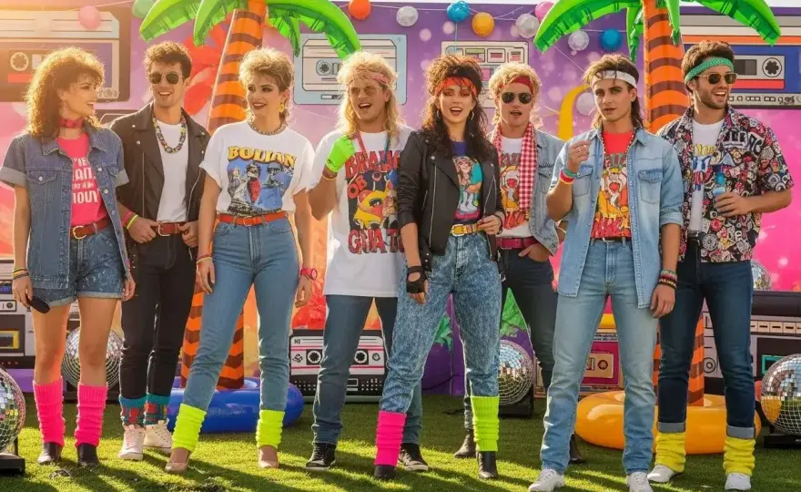 Rockowy styl lat 80. - jak nosić go dziś bez przebrania?