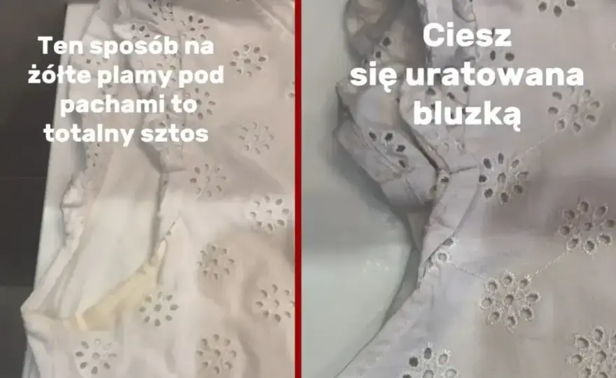 Jak odplamić białą bluzkę? Sprawdzone metody krok po kroku