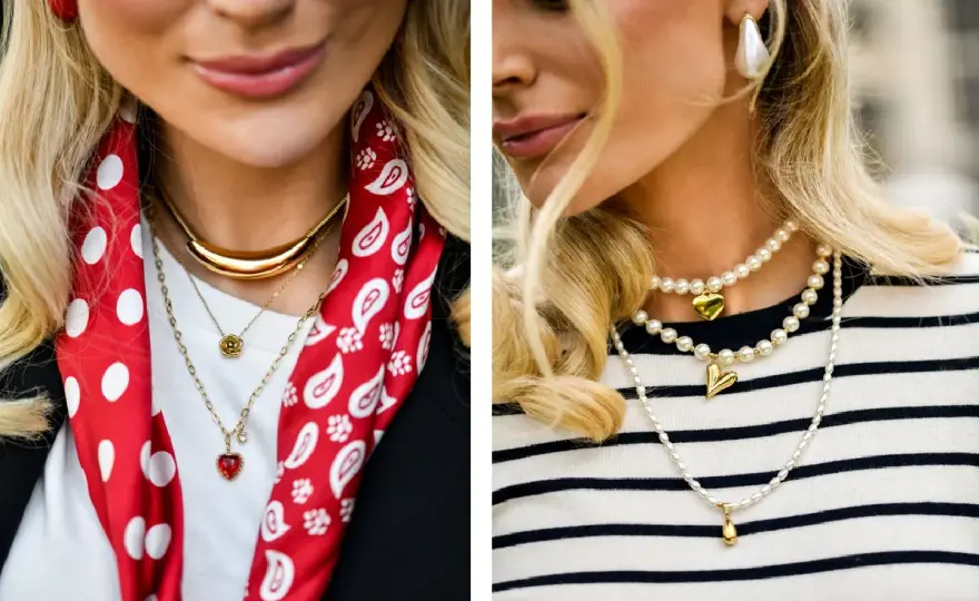 Jak stylowo łączyć biżuterię? Mix & Match i Layering