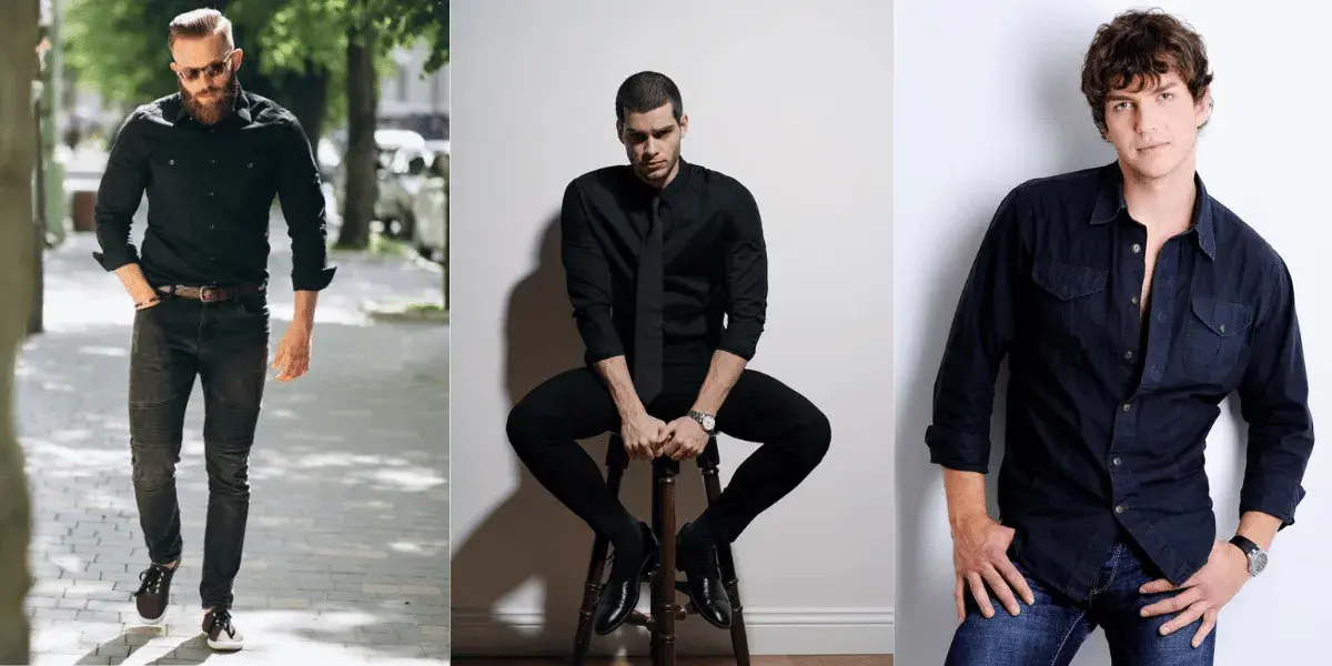 Jakie spodnie do czarnej koszuli? Stwórz idealny look!