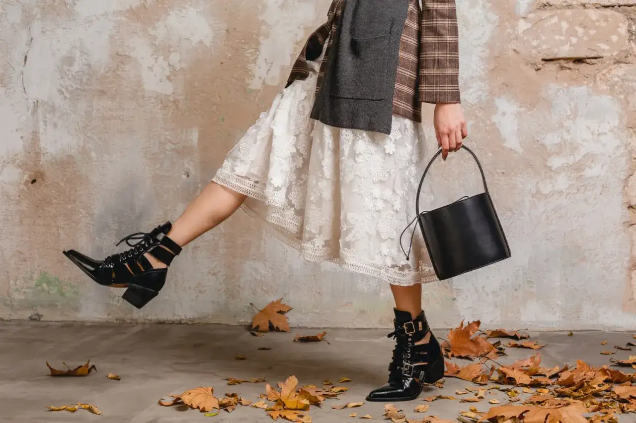 eleganckie buty do spódnicy maxi na wesele