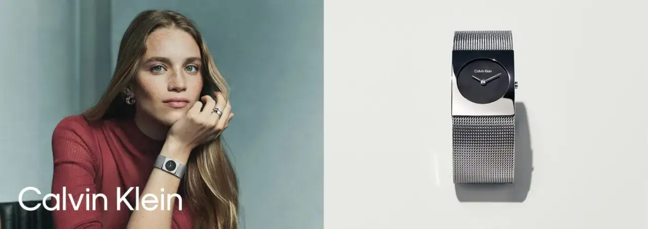 damskie zegarki Calvin Klein różne modele na ręce
