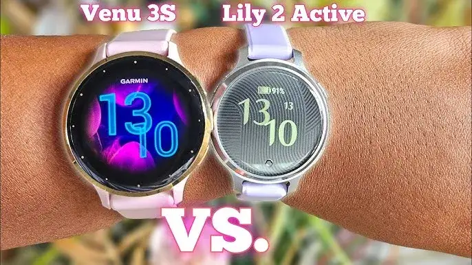 porównanie zegarków Garmin Lily Venu Fenix S